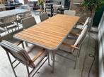 Nieuw Bora Bora tuinset eettafel inclusief 6 stoelen, teak, 6 zitplaatsen, Teakhout, Nieuw, Ophalen of Verzenden