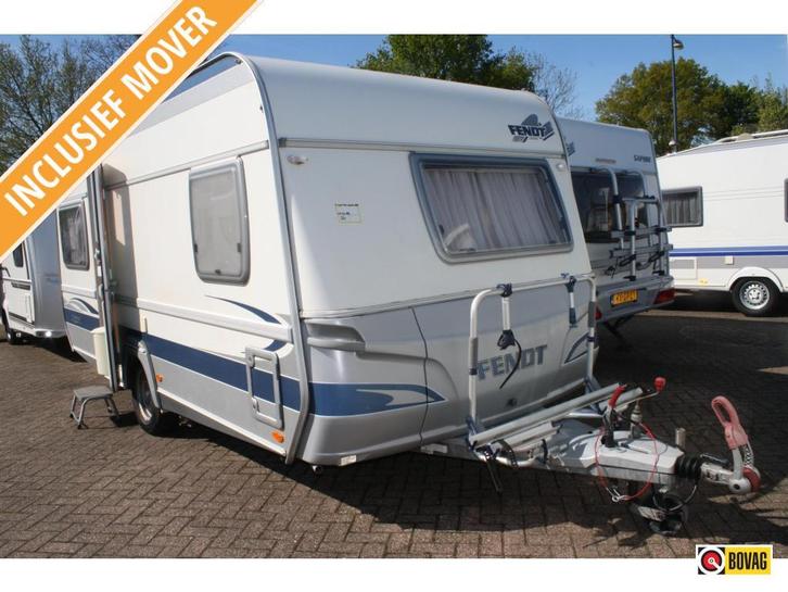Fendt Saphir 470 TFB, Caravans en Kamperen, Caravans, tot en met 4, 1000 - 1250 kg, Rondzit, Fendt, Frans bed, Overige typen, 4 tot 5 meter