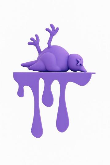 Uniek 3D-geprint Dead bird#1– Dead Stock serie mini beschikbaar voor biedingen