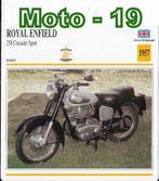 Moto19 motorkaart royal enfield 250 crusader sportafmeting, Ophalen of Verzenden, Zo goed als nieuw, Auto's