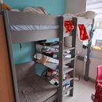 Hoogslaper met uitklapbare 1persoonsbed met bureau., Ophalen, Gebruikt, 90 cm, Eenpersoons