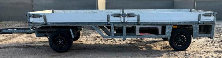 Gebruikte schamel aanhanger, Auto diversen, Aanhangers en Bagagewagens, Gebruikt, Ophalen