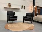2 De Sede Fauteuil bruin leer Design stoel