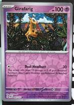 Pokemon - Girafarig (TWM 083) - Reverse holo!, Ophalen of Verzenden, Nieuw, Losse kaart, Foil
