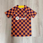 FC Barcelona trainingsshirt geel,paars,oranje Nike origineel, Maat S, Ophalen of Verzenden, Zo goed als nieuw, Shirt