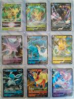 Eeveelutions kaarten x 9, Ophalen of Verzenden, Zo goed als nieuw, Meerdere kaarten, Foil