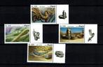 angola 2018 pf serie slangen snakes rfeptielen reptiles, Ophalen of Verzenden, Postfris, Dier of Natuur