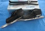 Viking - II Laag - Noren Schaatsen maat 42 zwart leer ZGANW, Sport en Fitness, Schaatsen, Viking, Ophalen of Verzenden, Zo goed als nieuw