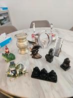 Diverse decoratieve objecten en beeldjes. kikkers, boeddha's, Ophalen of Verzenden, Zo goed als nieuw