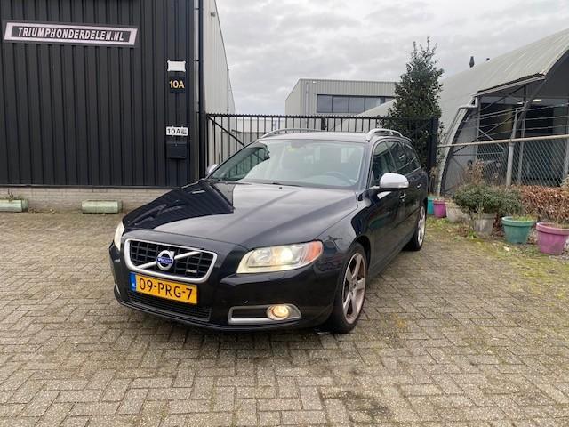 Volvo V70 2.0 T AUT 2011 Zwart R Design Full option, Auto's, Volvo, Bedrijf, V70, ABS, Adaptive Cruise Control, Airbags, Bluetooth