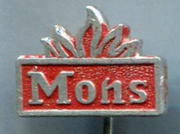 Mons kachels en Haarden zilverkleurig speldje ( M_138 ) beschikbaar voor biedingen