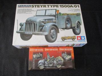 H-409,Tamiya 1-35,NO,35225 ,German Steyr Type 1500A/01+ beschikbaar voor biedingen