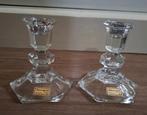 Vintage Kristallen Kandelaars Inn 24% Set van 2 Kerstdiner, Ophalen of Verzenden, Overige materialen