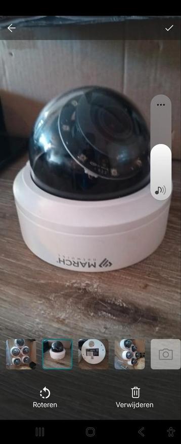 PoE March netwerk beveiligings camera dome IR weerbestendig beschikbaar voor biedingen
