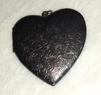 kettinghanger vintage gunmetal locket hart, Verzenden, Nieuw, Overige materialen, Hart