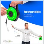 Ethernetkabels - EXTNGO oprolbaar 10m + extra kabels, Ophalen of Verzenden, Gebruikt