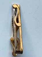 Vintage Muzieksleutel Clip, Sieraden, Tassen en Uiterlijk, Broches, Overige materialen, Gebruikt, Minder dan 4 cm, Ophalen of Verzenden