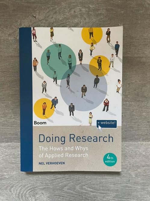 Nel Verhoeven - Doing Research, Boeken, Wetenschap, Nieuw, Ophalen of Verzenden