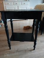 Oud brocante tafeltje, Huis en Inrichting, Tafels | Bijzettafels, Ophalen, Zo goed als nieuw, Rechthoekig, 60 cm of meer