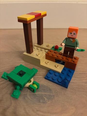 LEGO Minecraft 30432 – Strand met Schildpad beschikbaar voor biedingen