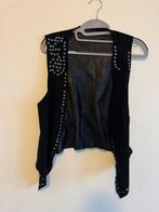 Nieuwe suède gilet met studs van Ginger, Zwart, Nieuw, Ophalen of Verzenden, Jasje