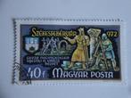 Lot postzegel 40 Forint Hongarije., Verzenden, Gestempeld