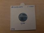 Nederland 1 cent 1944, Postzegels en Munten, Munten | Nederland, Ophalen of Verzenden, Koningin Wilhelmina, 1 cent, Losse munt
