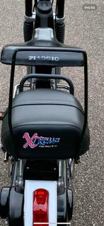 Duo seat zadel + rugsteun citta vespa en puch of Tomos, Ophalen, Zo goed als nieuw, Zadel