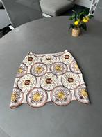 Bruin/geel/ecru Silvian Heach rokje, maat S, Overige kleuren, Verzenden, Zo goed als nieuw, Silvian Heach