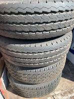4x velgen + banden 215-70-15C 225-70-15C Ducato Boxer Jumper, Auto-onderdelen, Banden en Velgen, Ophalen, 15 inch, Band(en), Zomerbanden
