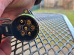 Verlengkabel 10 meter, 7-polig met stekker en contrastekker, Ophalen of Verzenden, Zo goed als nieuw