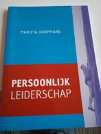 Marieta Koopmans - Persoonlijk leiderschap, Ophalen of Verzenden, Zo goed als nieuw, Marieta Koopmans