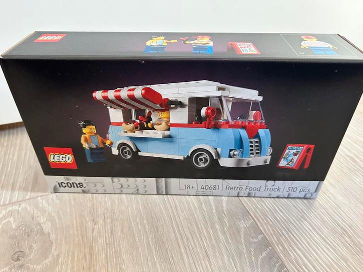 Lego Icons 40681 Retro Food Truck NIEUW, Kinderen en Baby's, Speelgoed | Duplo en Lego, Nieuw, Lego, Complete set, Ophalen of Verzenden
