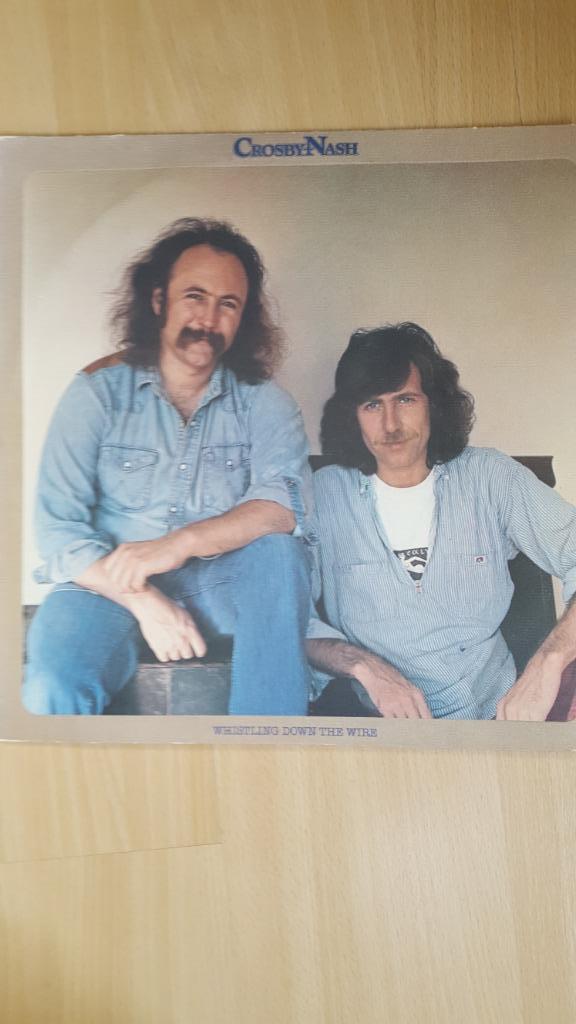 David Crosby & Graham Nash Whistling down the wire LP USA, Cd's en Dvd's, Vinyl | Pop, Zo goed als nieuw, 1960 tot 1980, 12 inch