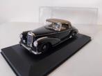 Minichamps zwarte Mercedes-Benz 300 S Cabrio soft top 1, Ophalen of Verzenden, Zo goed als nieuw, Auto, MiniChamps