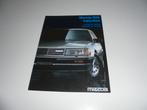 brochure Mazda 929 Injection Sedan en Coupé  1985, Ophalen of Verzenden, Gelezen, Mazda