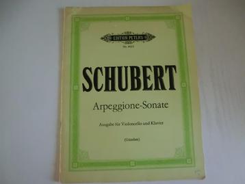 Schubert Arpeggione Sonate - Bladmuziek beschikbaar voor biedingen
