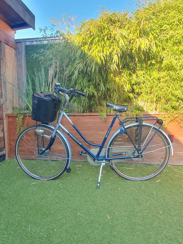 GAZELLE Damesfiets 3 versnellingen ( framemaat 53 cm), Fietsen en Brommers, Fietsen | Dames | Damesfietsen, Gebruikt, Gazelle
