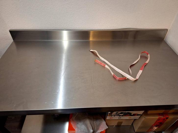 Horeca tafel, Huis en Inrichting, Tafels | Eettafels, Gebruikt, 100 tot 150 cm, Rechthoekig, Ophalen