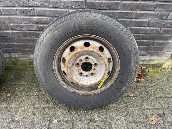 Reservewiel van een Peugeot Boxer, Auto-onderdelen, Banden en Velgen, Velg(en), Personenwagen, Gebruikt, 3 maanden garantie, Ophalen of Verzenden