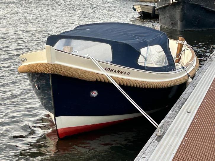 VAN WIJK 621 MOTORSLOEP VAN DE 1E EIGENAAR, Watersport en Boten, Sloepen, Gebruikt, 10 tot 30 pk, 6 meter of meer, Binnenboordmotor