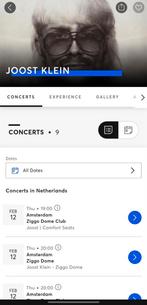 Joost Klein Amsterdam 12 Feb 20:00 - 2 tickets, Twee personen, Februari