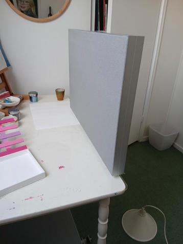 2x akoestisch bureauscherm, bureau dividers, tafelscherm  beschikbaar voor biedingen