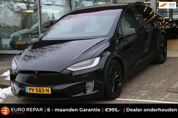 Tesla Model X GRATIS SUPERCHARGING LIFETIME AWARD, Auto's, Tesla, Bedrijf, Te koop, Model X, 360° camera, 4x4, ABS, Achteruitrijcamera