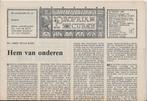 Propria Cures - 29 maart 1980. Met o.a. Ischa Meijer., Ophalen of Verzenden, Gelezen