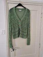 Groen vest van Usha. Zeer open Gebreide stof M/L maat was vo, Maat 38/40 (M), Usha, Nieuw, Ophalen of Verzenden