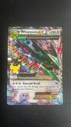 M Rayquaze Ex Celebration 76/108, Ophalen of Verzenden, Zo goed als nieuw, Losse kaart