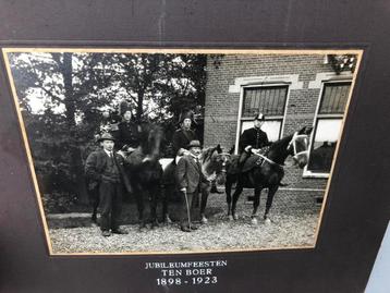 oude foto Ten Boer jubileumfeesten 1898-1923 unieke foto beschikbaar voor biedingen