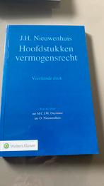 Nieuwenhuis - Hoofdstukken vermogensrecht 14e druk, Boeken, Overige wetenschappen, Nieuw, Ophalen of Verzenden, Wolters Kluwer