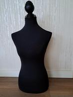 Mooie zwarte buste paspop torso, Ophalen of Verzenden, Paspop